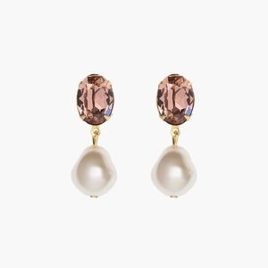 JENNIFER BEHR TUNIS PEARL EARRINGS ~ made in NEW YORK NEW W TAGS